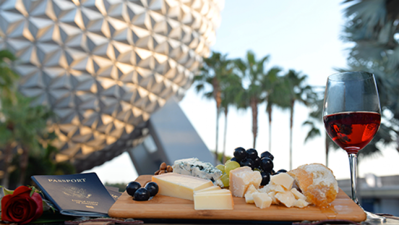 Epcot Food & Wine with Spaceship Earth