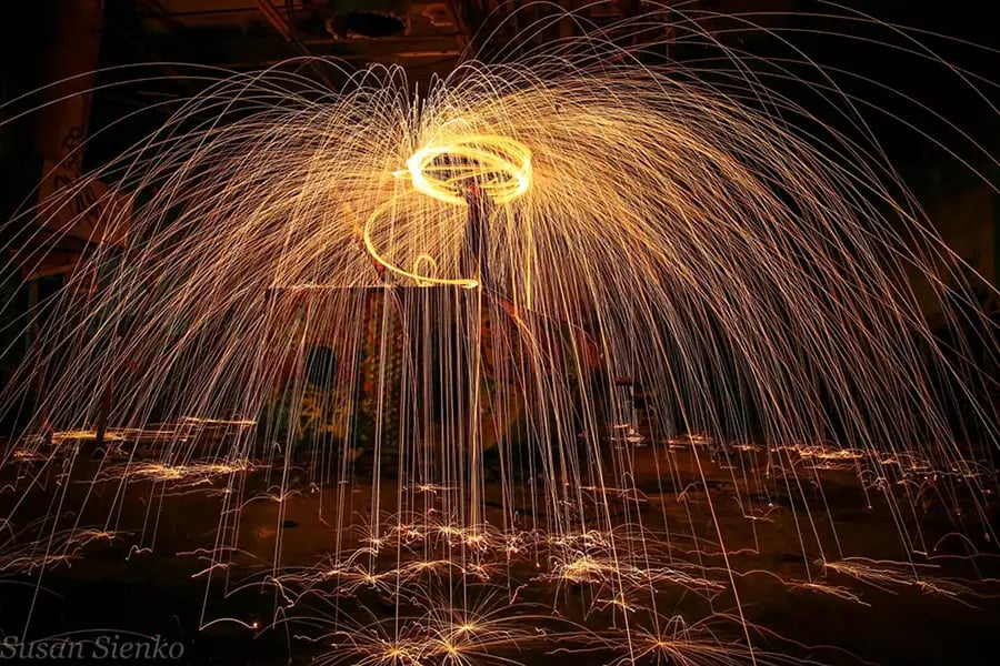 Creative-lighting photograph by iPhotography Member Susan Sienko.