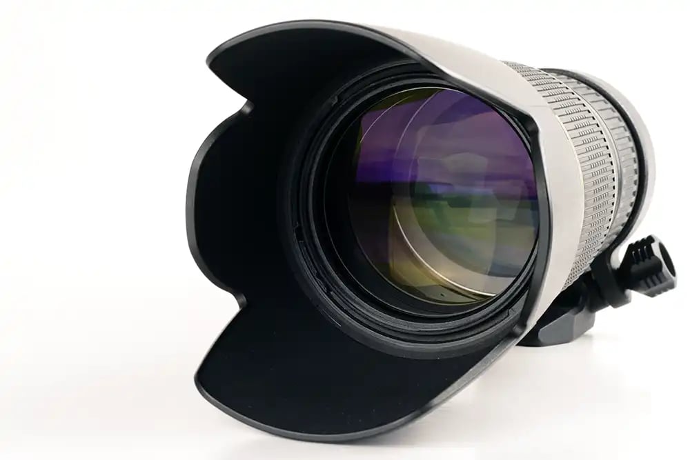 lens with petal hood