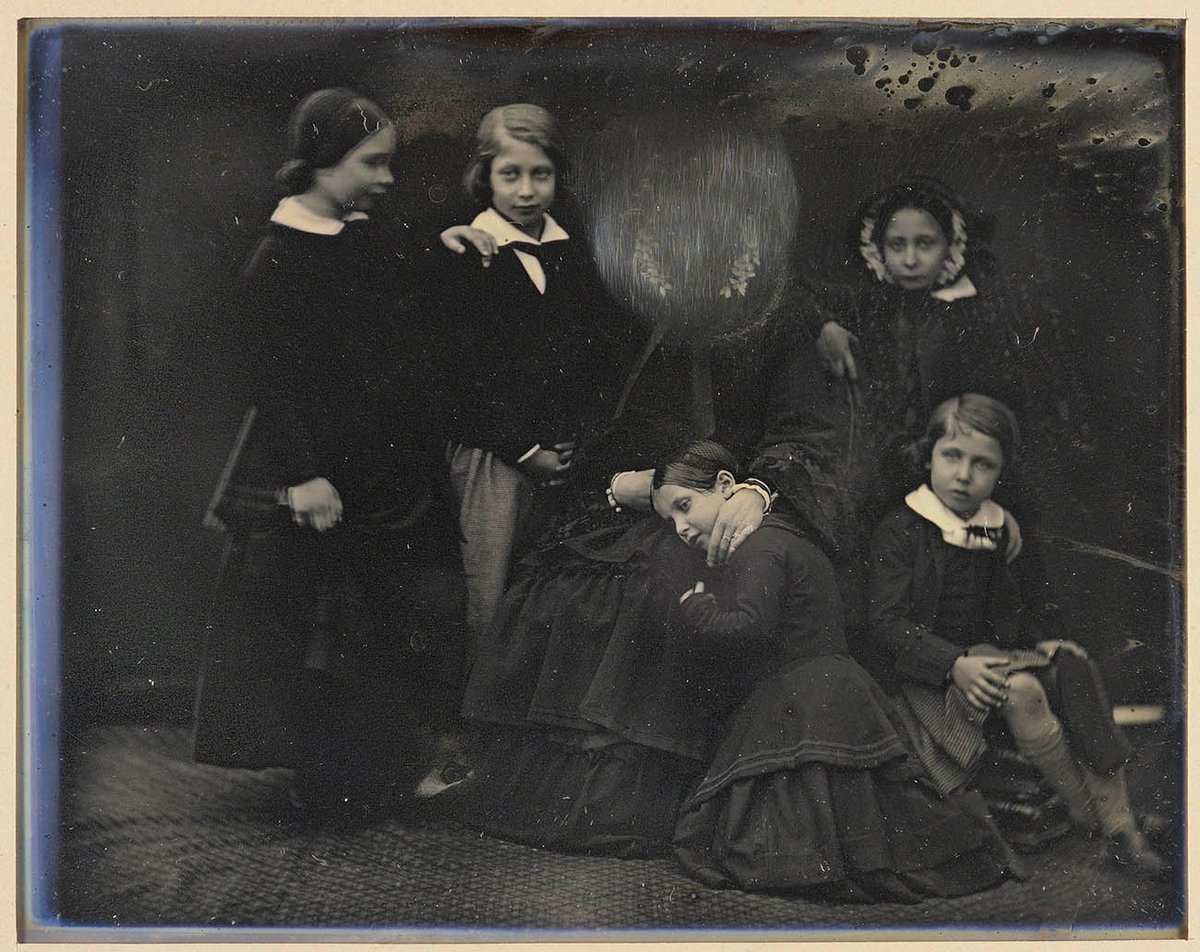 Queen Victoria with the Princess Royal, the Prince of Wales, Pri