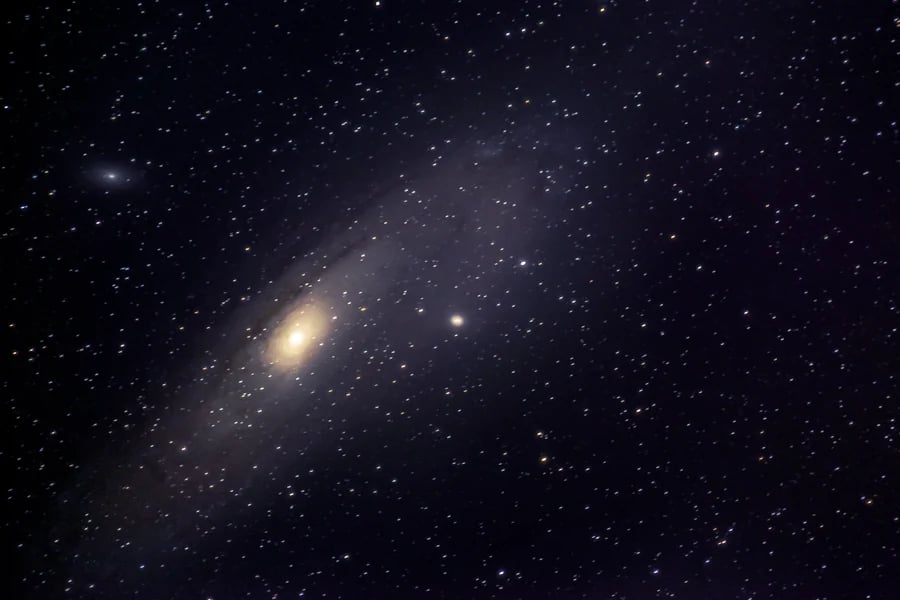 Deep-sky astrophotograph of a distant galaxy by iPhotography Member Tim Archer.