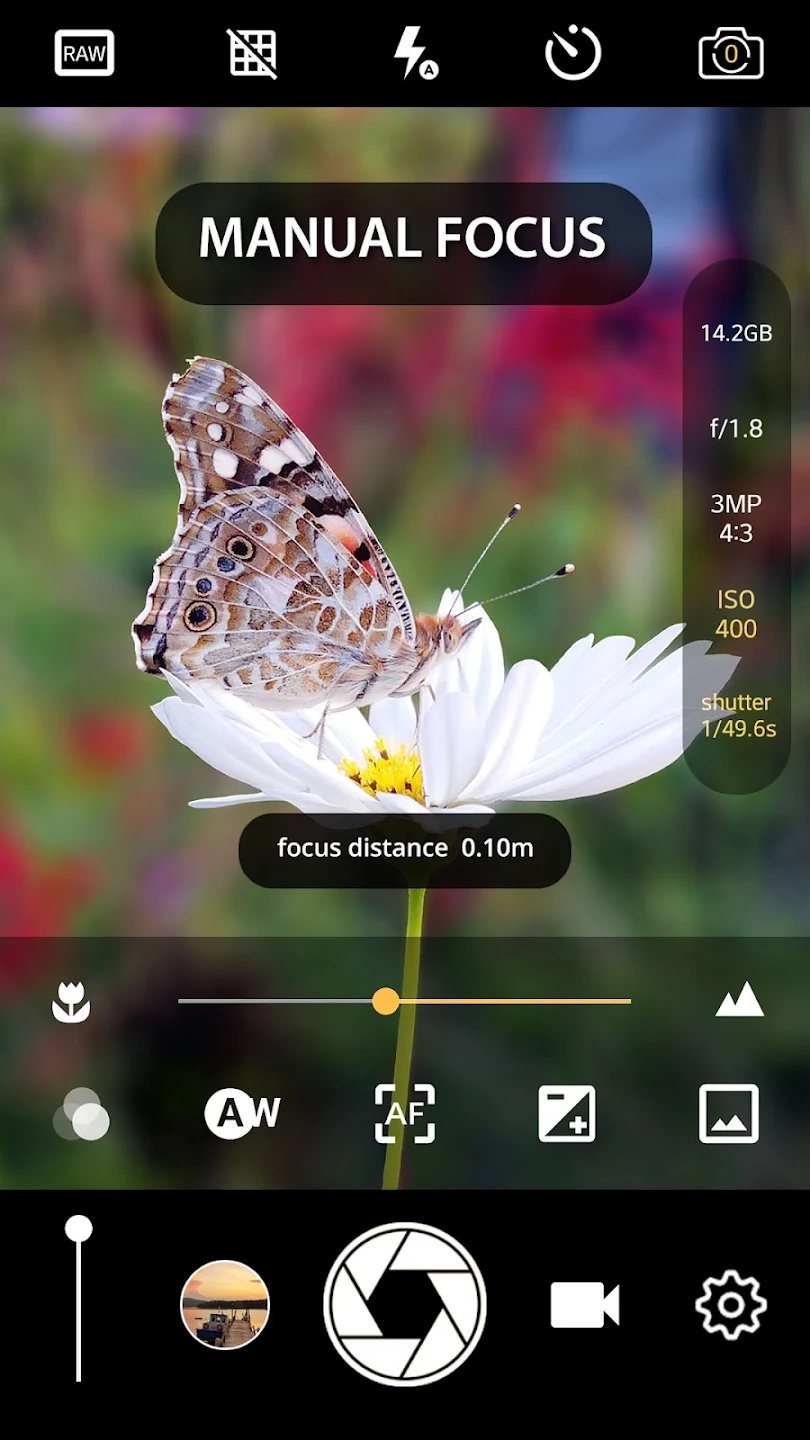 Manual Camera Android App