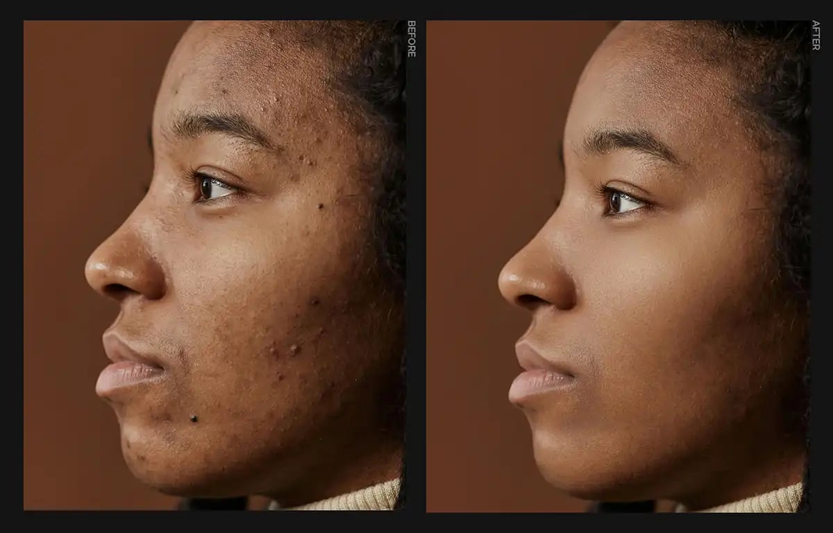 Retouch4me Software panel example