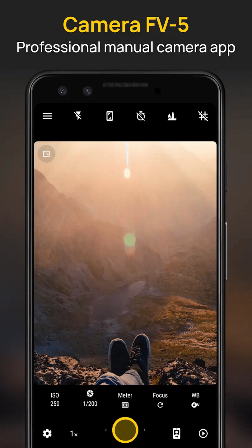 Camera FV-5 Android App