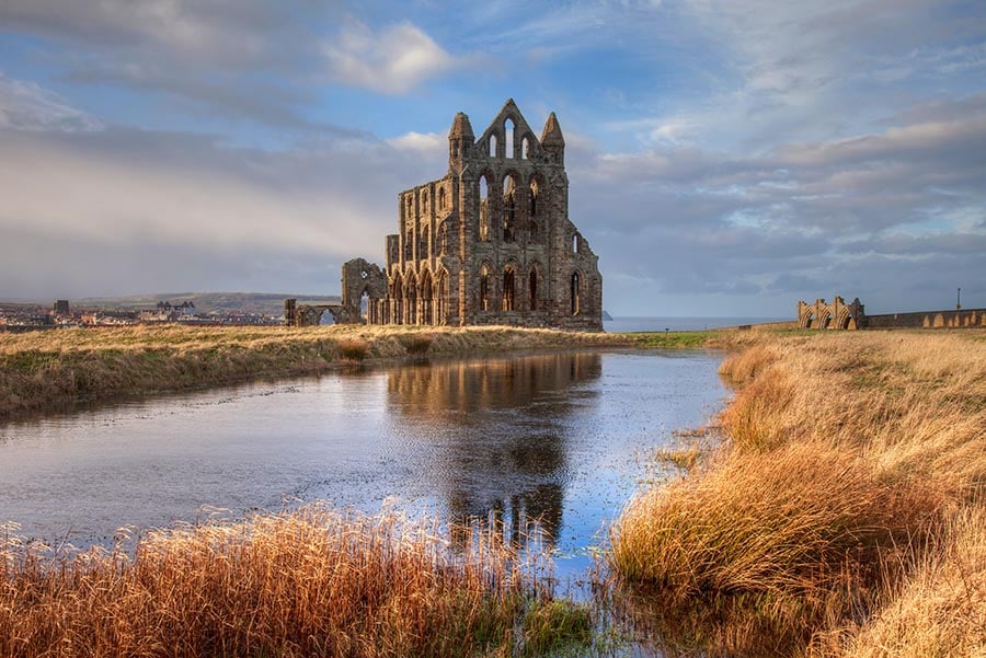 Whitby Abbey on the Yorkshire coast &mdash; the F/65 Group workshop destination.