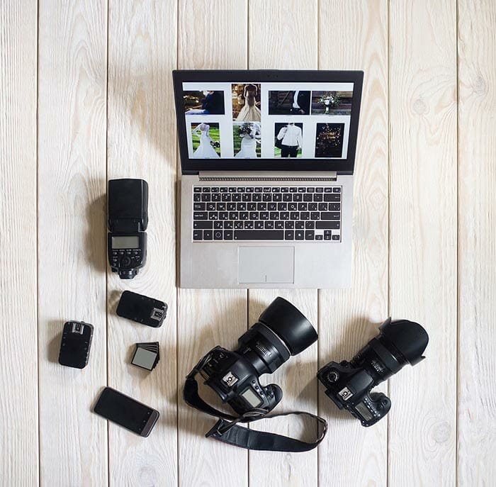 Wedding photography business and admin &mdash; example from the iPhotography Wedding Photography Masterclass.