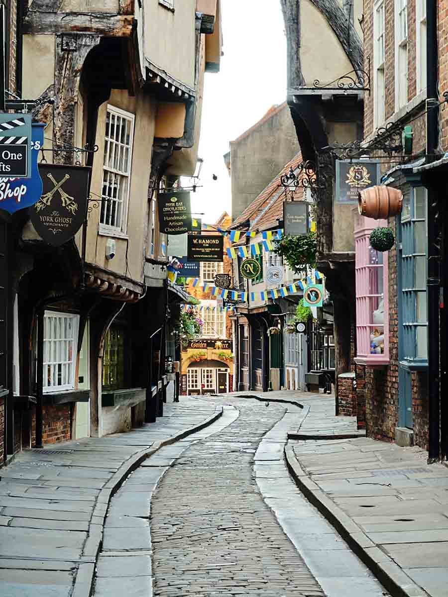 The Shambles, a medieval street in York