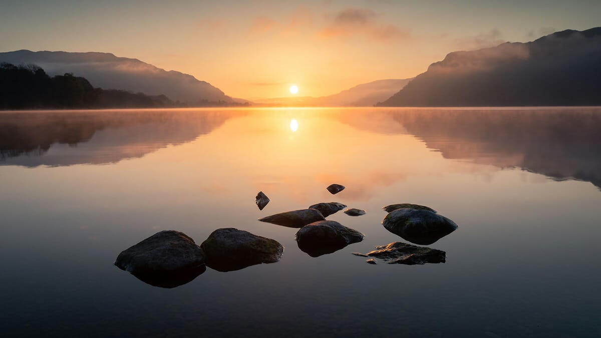 Glencoyne on Ullswater, Lake District &mdash; landscape photograph by Chris Sale, iPhotography Landscape Photography Course Instructor.