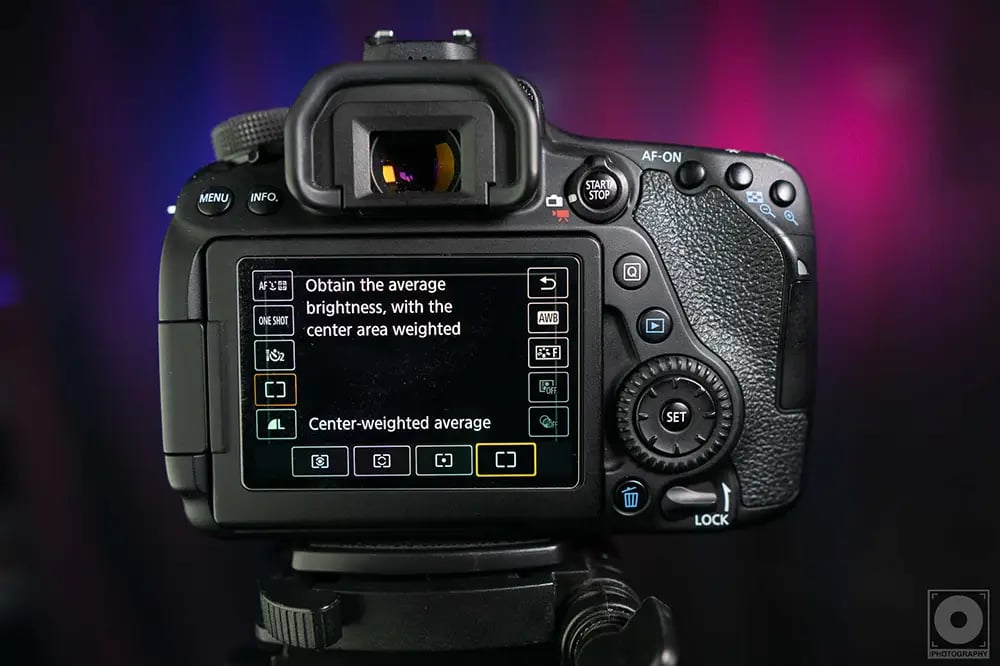 Centre Weighted Exposure Metering