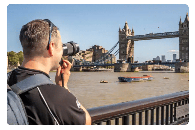 Stephen on location