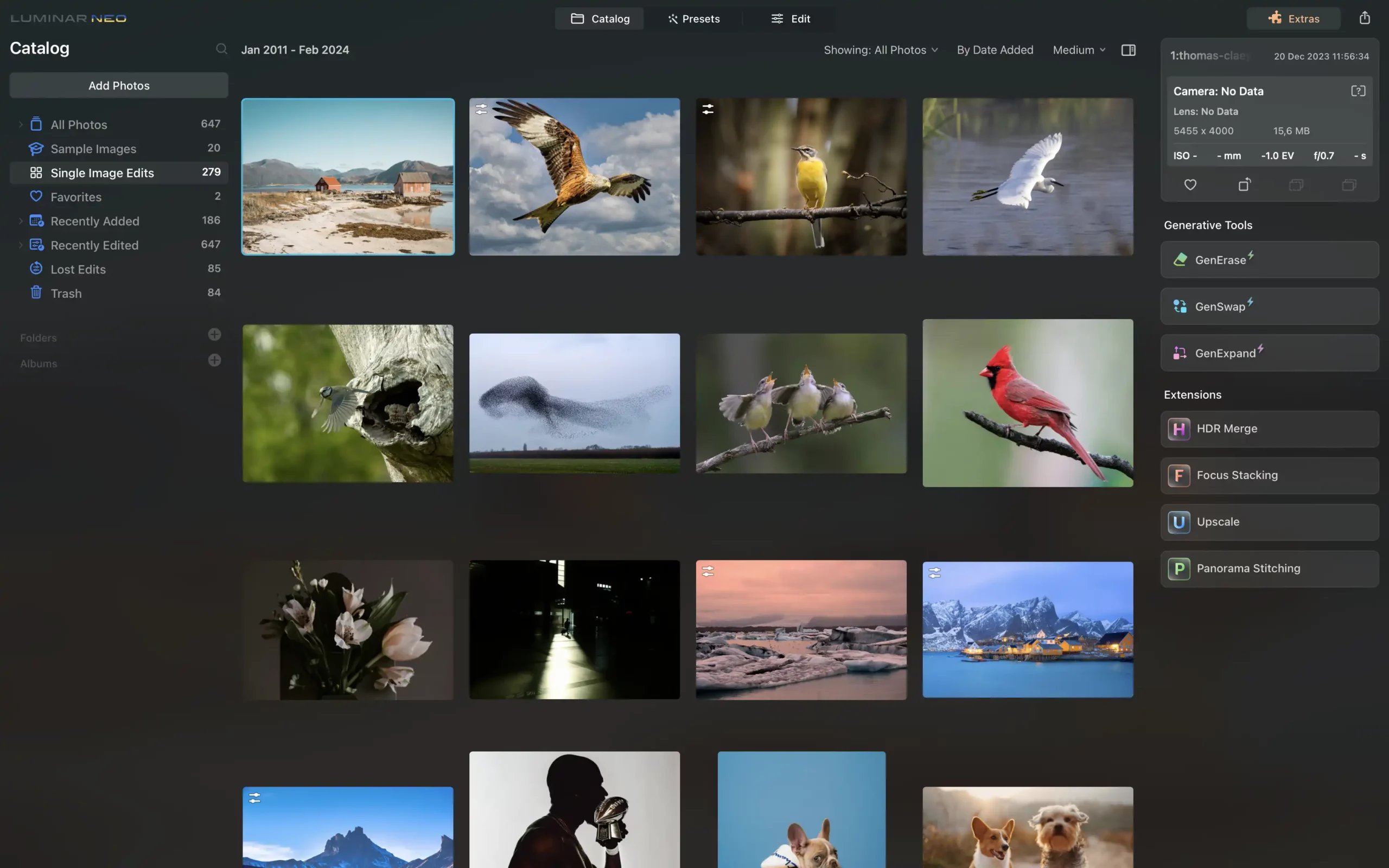 Luminar Neo Asset Library