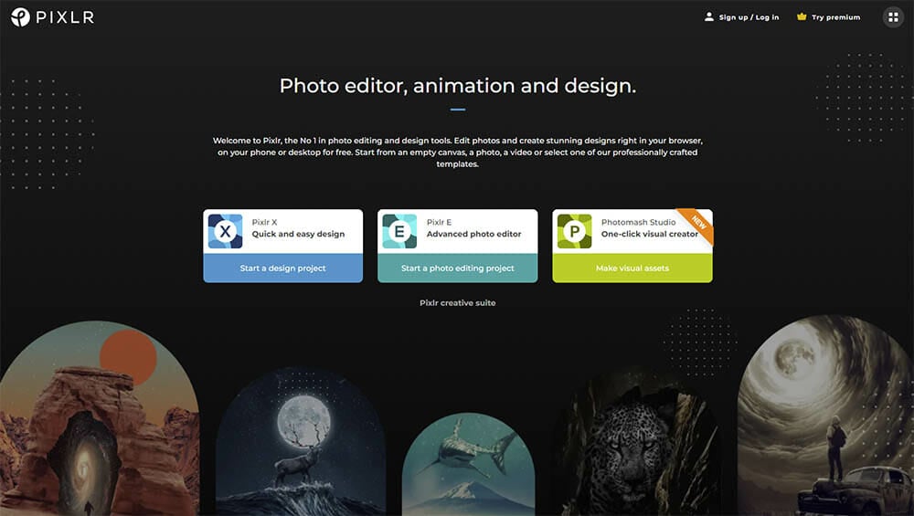 Pixlr X Top Web Tools for Photography Businesses by iPhotography.com