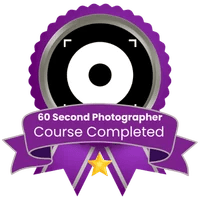 Course completion badge.