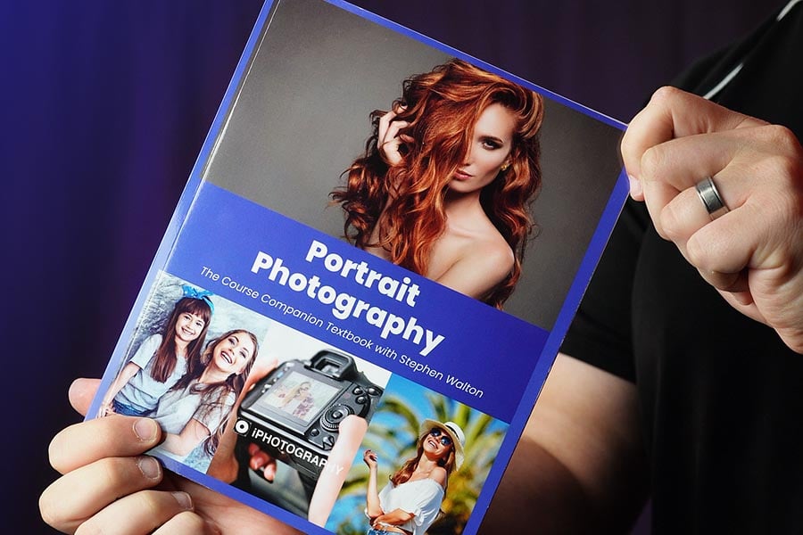 Portrait Photography: The Complete Guide, a full-colour printed book by iPhotography.
