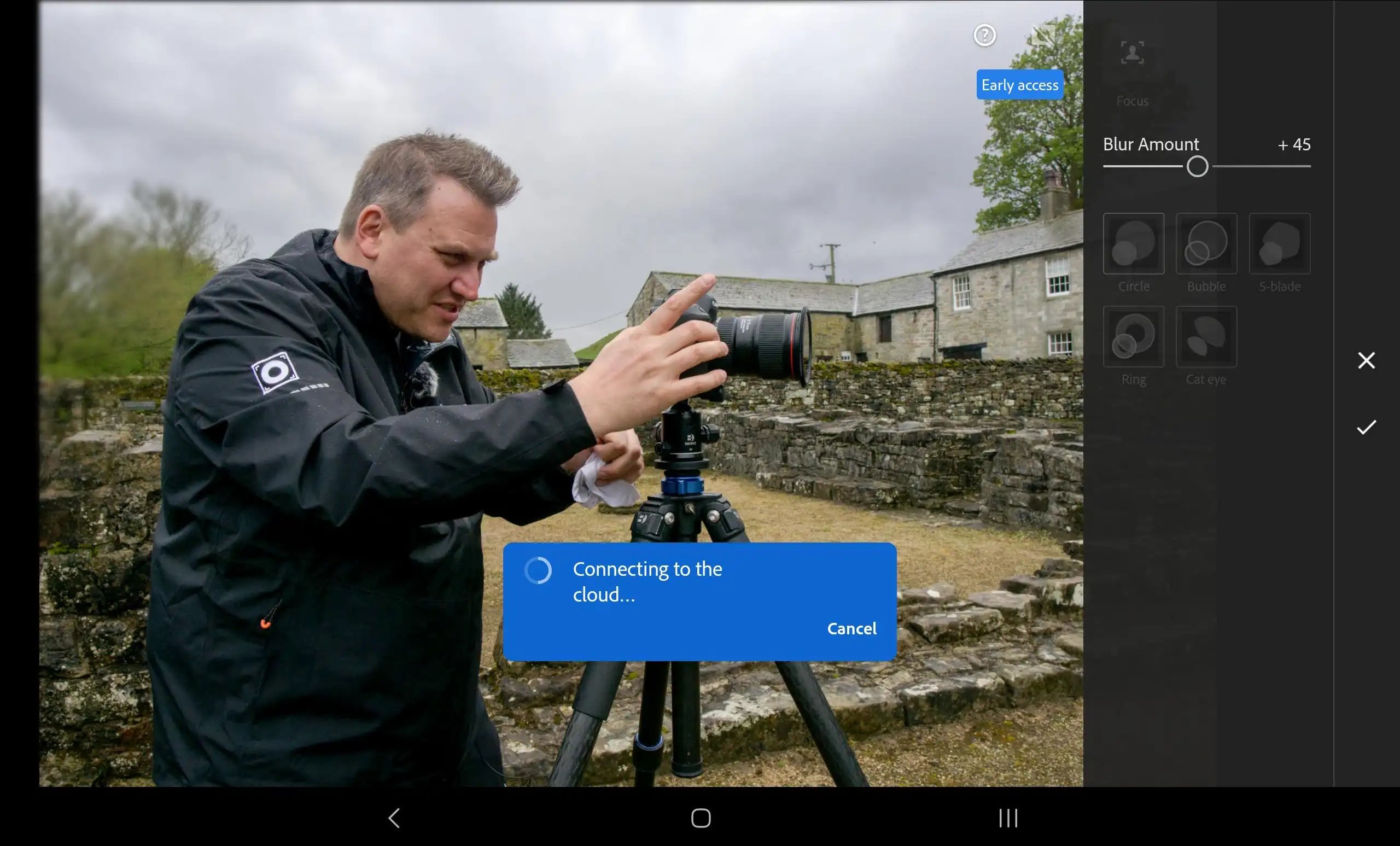 Lightroom CC app screenshot