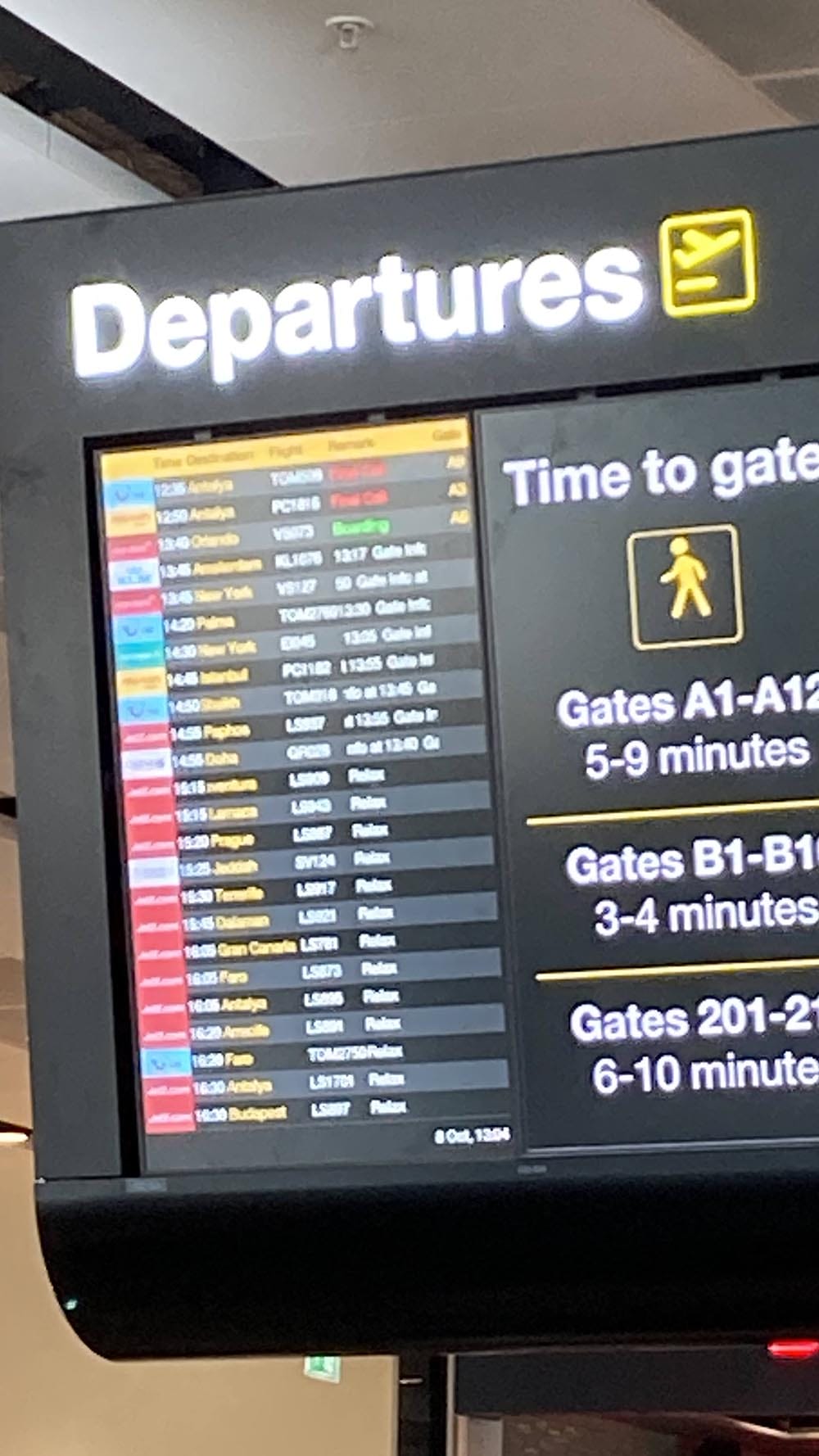 Flight delayed!