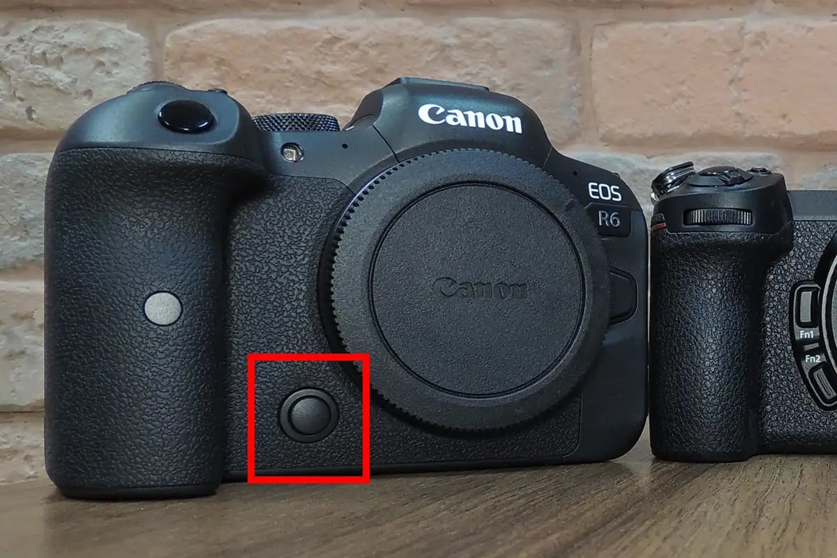 Canon R6 DOF Preview Button
