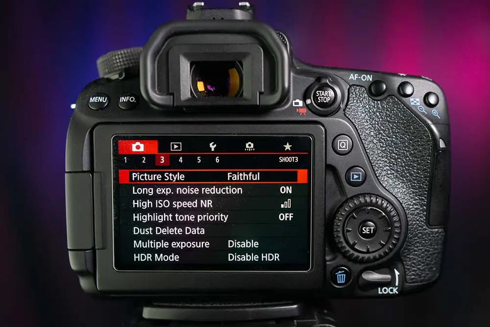 picture style menu