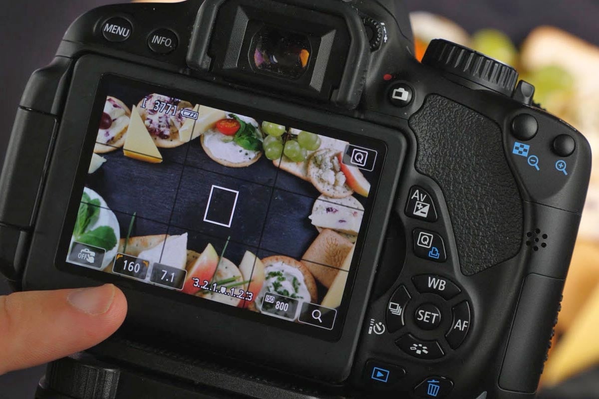 Taking Food Photography Pictures