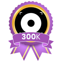 Legendary Member badge &mdash; 300,000 points.