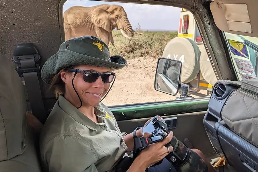 Safari photograph by Rebecca Santo, iPhotography Safari Photography Course member.