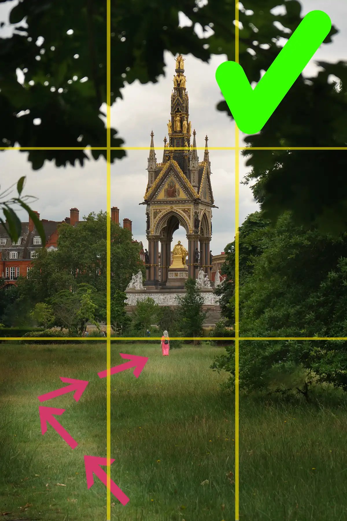 The Albert Memorial Hyde Park London Leading Lines Photography Guide