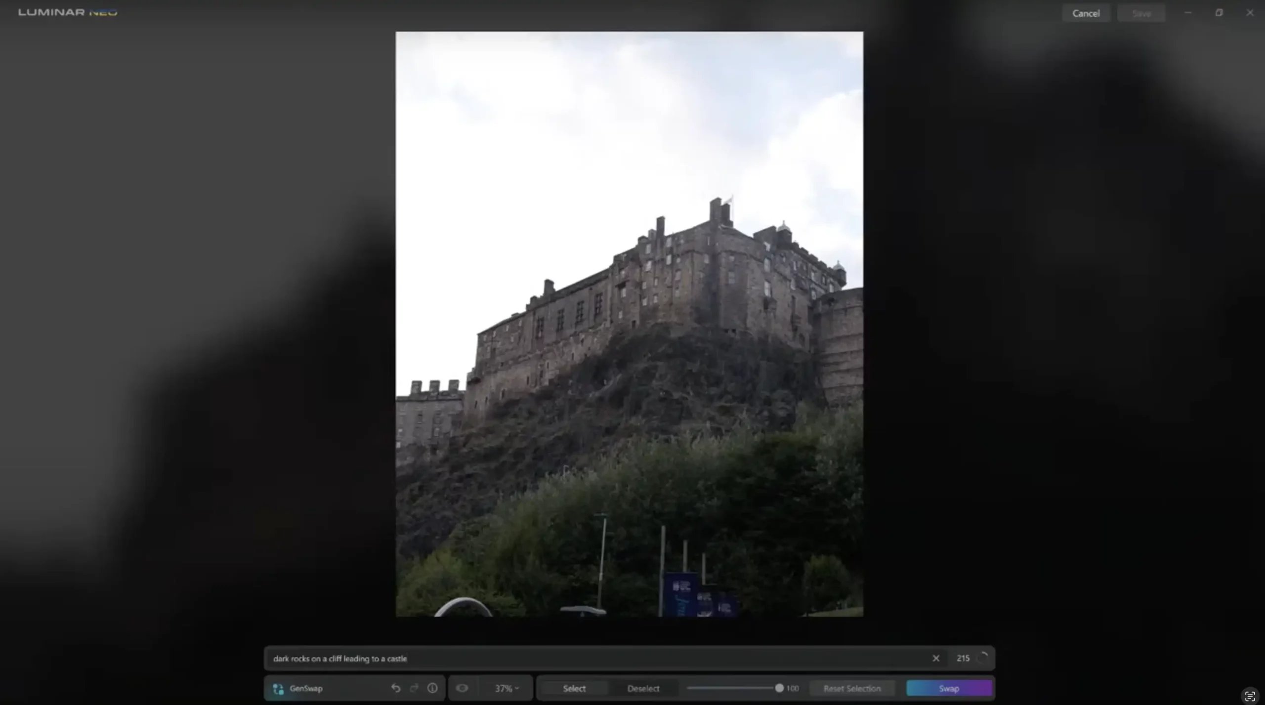 Scottish Landscape in Luminar Neo