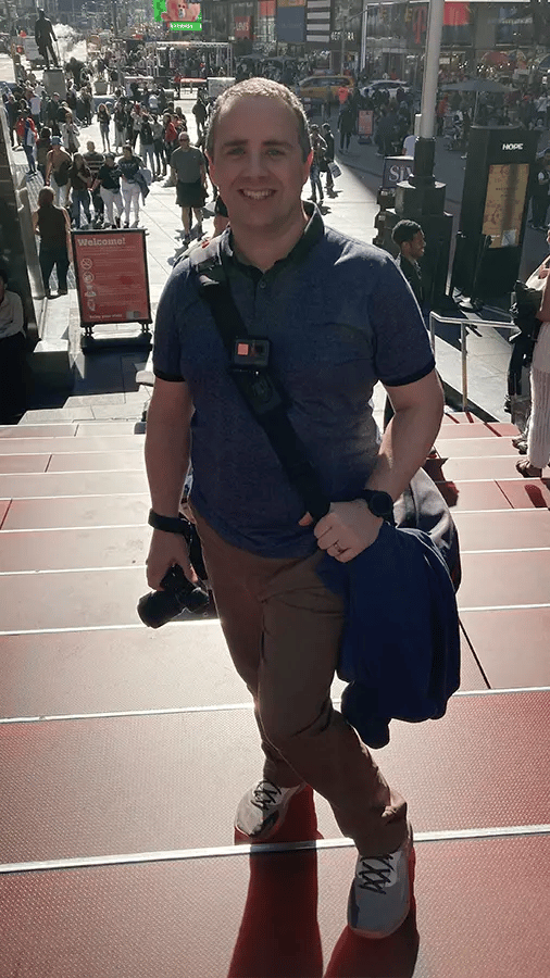 I tried to travel light and casual