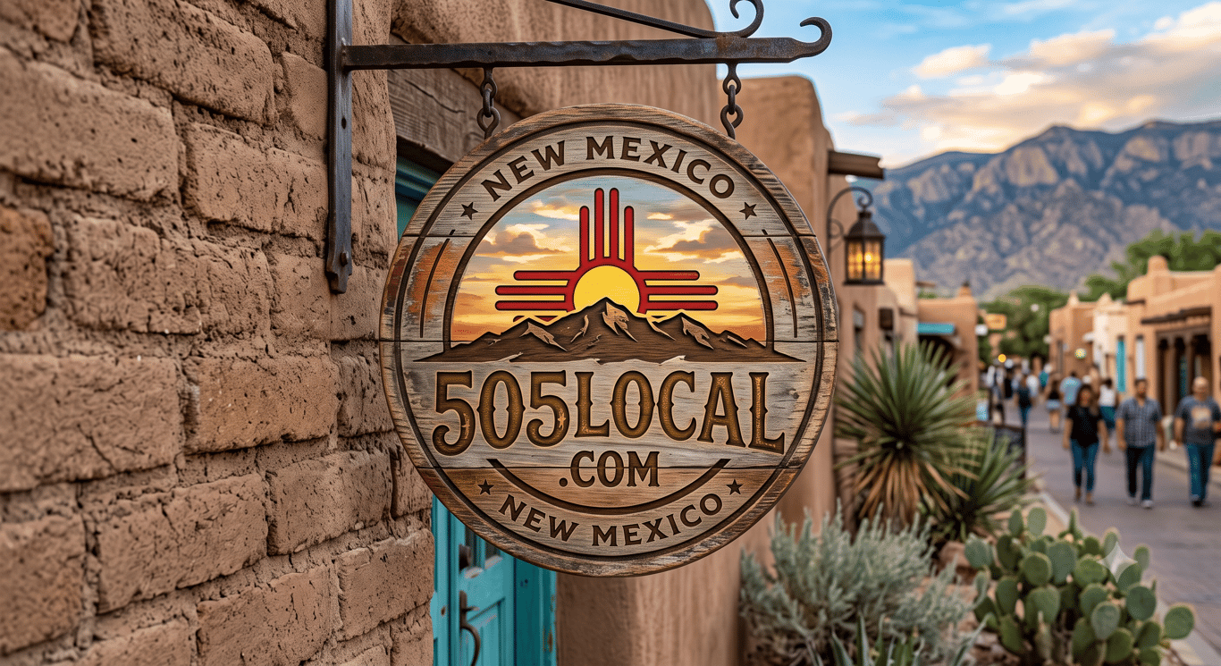 New Mexico landscape representing the 505 local area