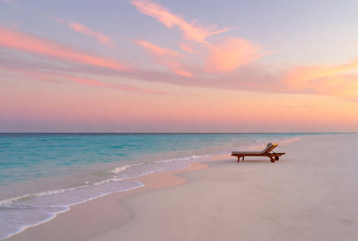 Sunlit coastal landscape illustrating the beach dream brand potential of SuenoDePlaya.com