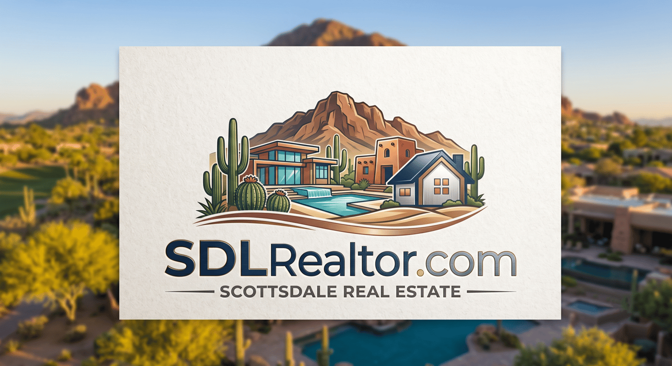 Scottsdale luxury real estate — desert estate and mountain views