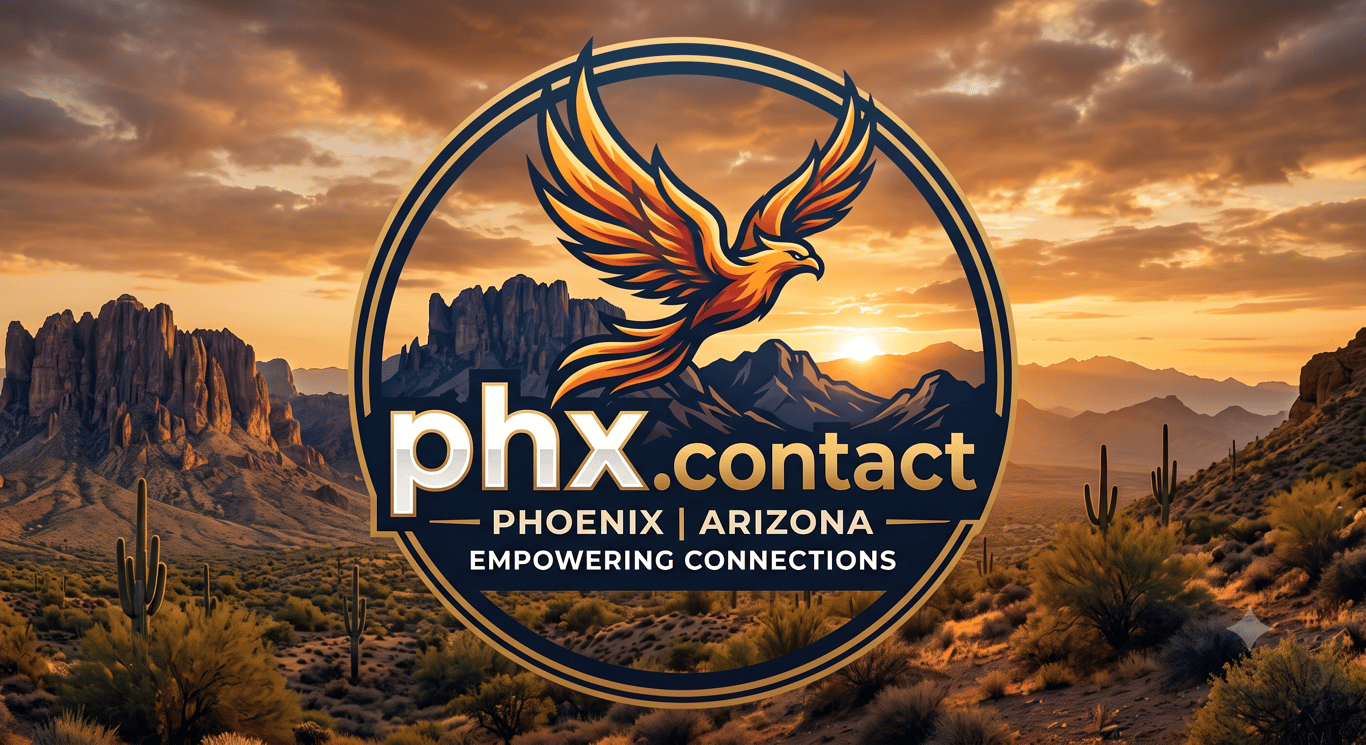 PHX.Contact — premium Phoenix .contact domain for acquisition