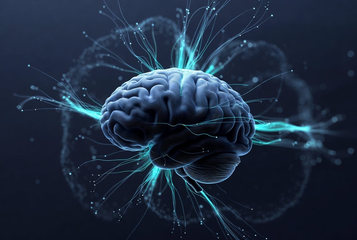Brain Lodestone premium logo concept