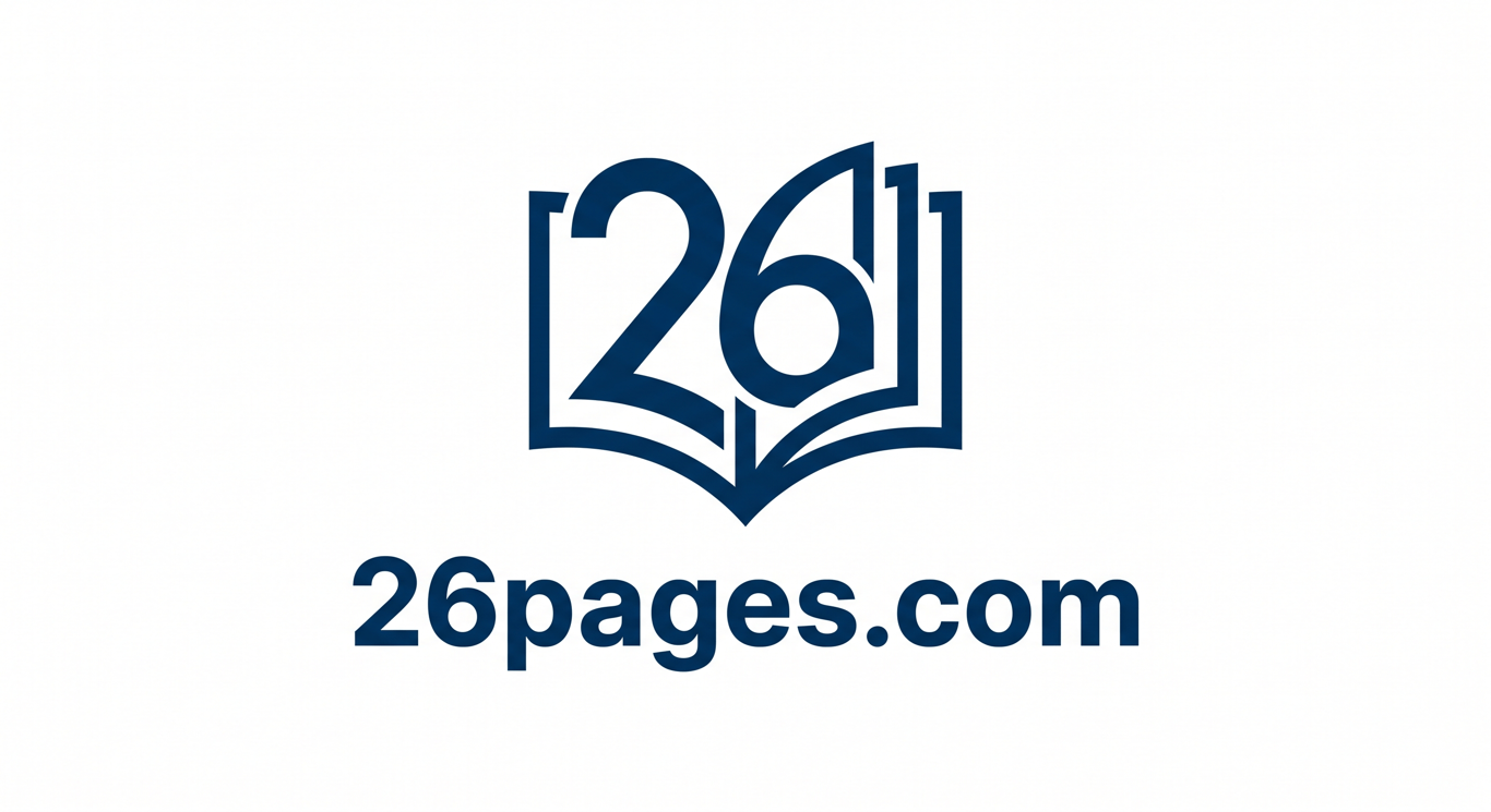 Abstract editorial visual representing concise writing and aged domain authority