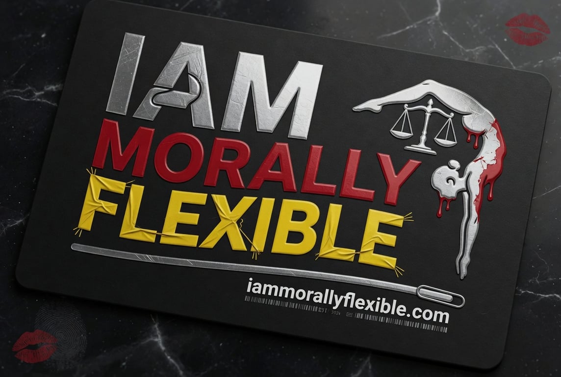I Am Morally Flexible Merch Collection