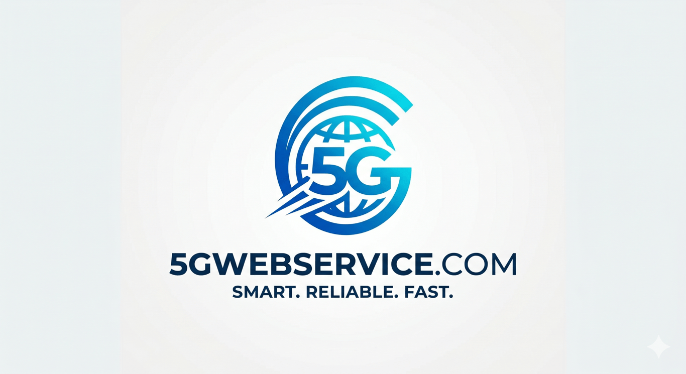 5G network infrastructure visualization — premium domain asset