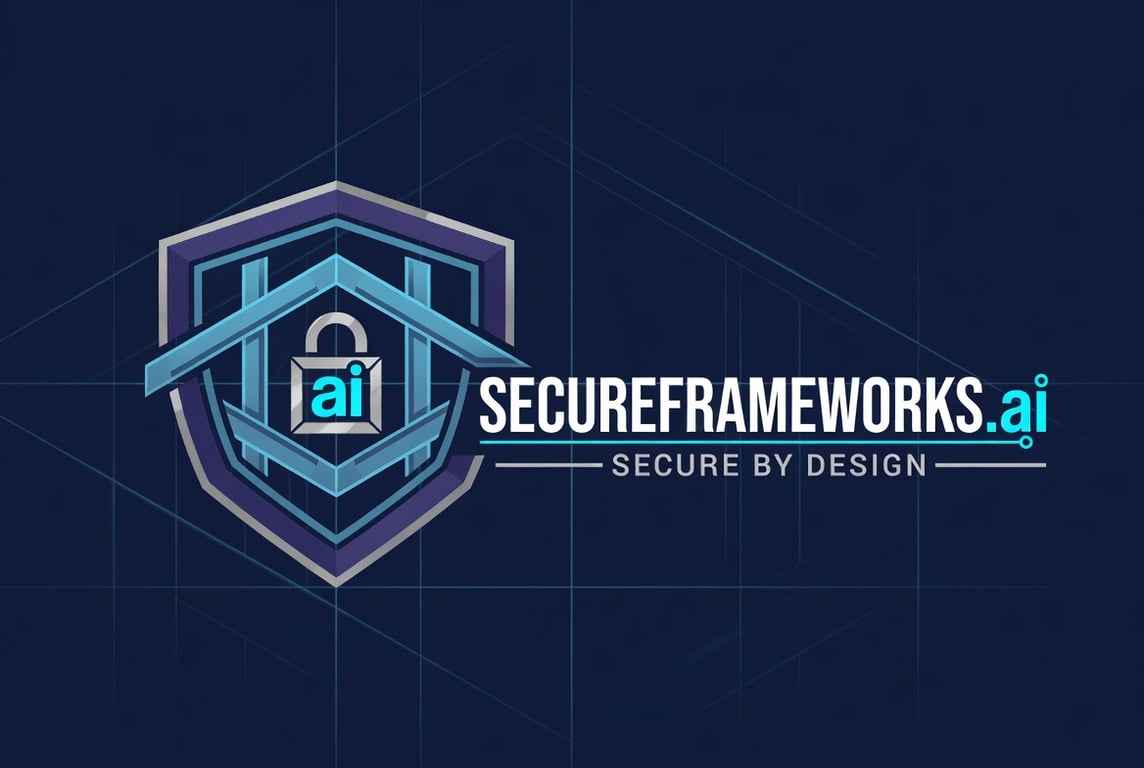 AI security framework visualization — threat landscape