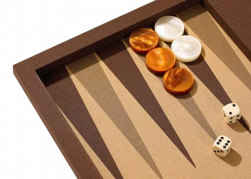 Product Photography: Backgammon Board and Pieces