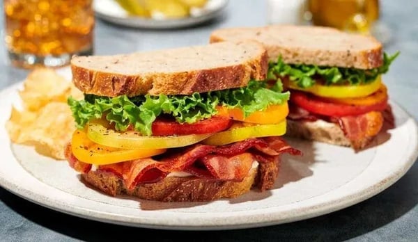 Bacon, Lettuce, and Tomato (BLT) Sandwich
