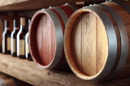 Caldwell Idaho Winery Cellar