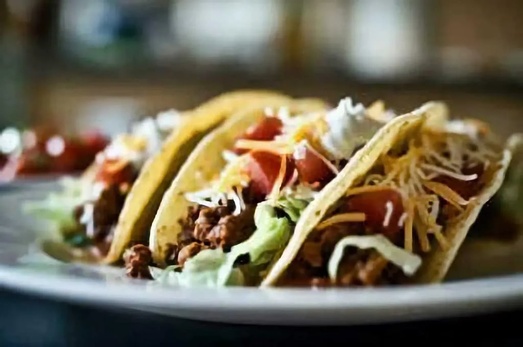 Food Photography: Taco Dinner