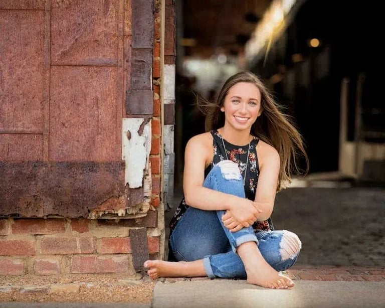 High School Senior at Boise's Famous Freak Alley