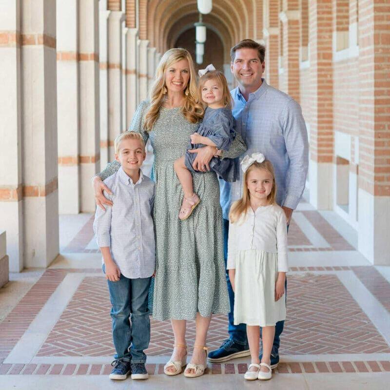 Family Masters Portraits: Family In Church Building