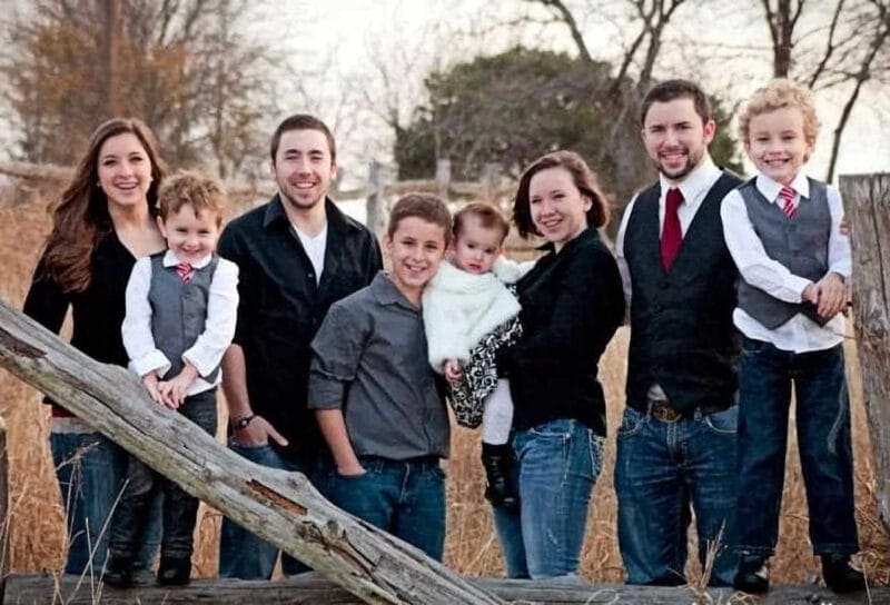 Family Portrait: Family in Open Field