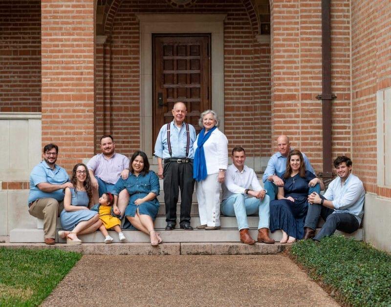 Family Portrait: Family Portrait with Siblings and Children
