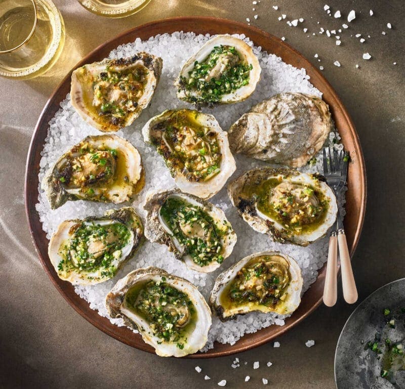 Idaho Food Photography: Oysters Rockefeller