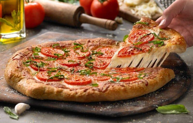 Idaho Food Photography: Classic Cheese Pizza