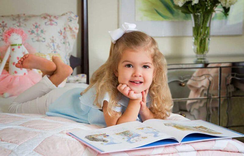 Masters Portrait Series: Girl Reading Bedtime Story