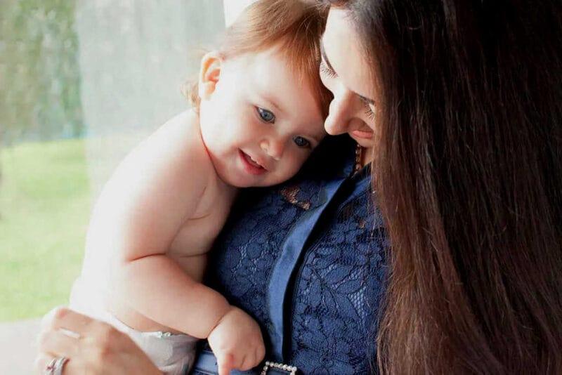 Individual Portraits: Mom with Toddler by Window
