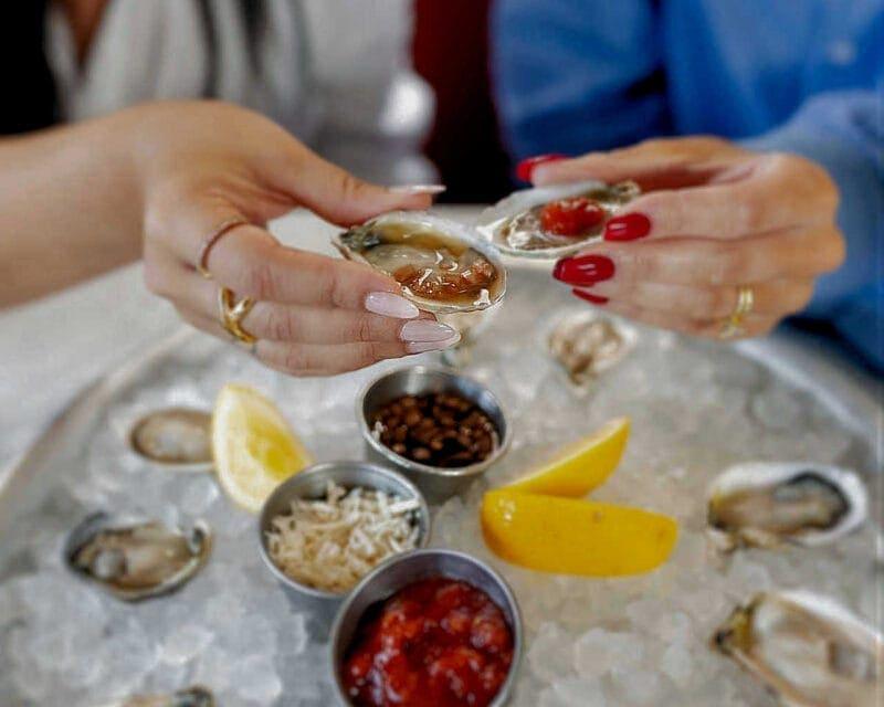 Idaho Food Photography: Fresh Oyster Appetizer